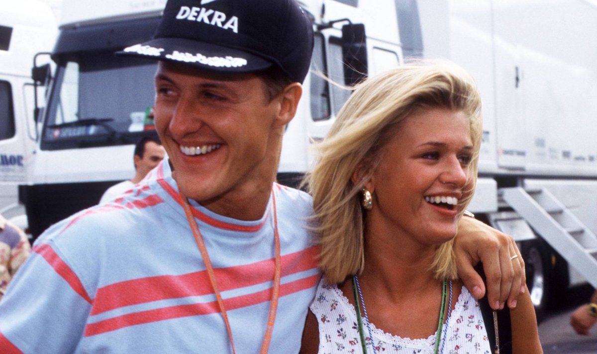 Michael Schumacher abikaasa Corinnaga
