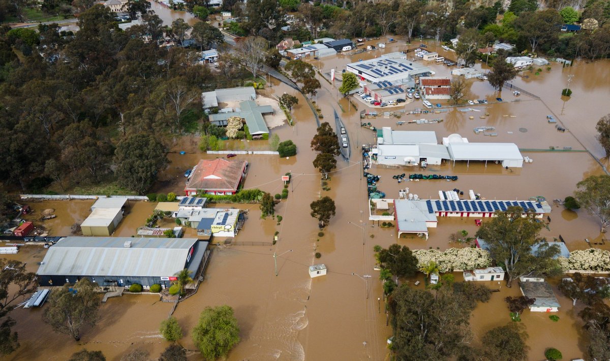 Üleujutused on tabanud Austraalia osariiki Victoriat.