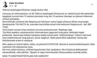Kalle Grünthali levitatavad valeväited