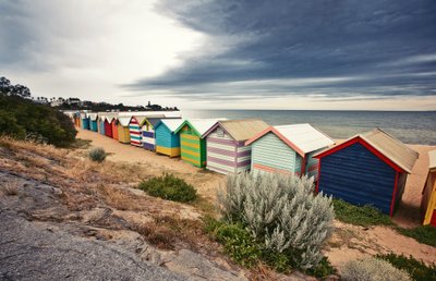 Brighton Beach, Melbourne, Austraalia