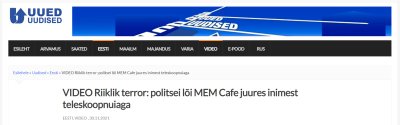 Valeväide levis ka erakonnameedias