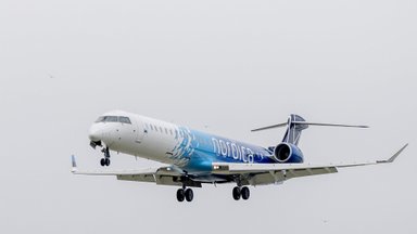 Самолет Nordica вернулся в Таллиннский аэропорт сразу после взлета