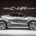 Lõpp konservatiivsusele! Toyota esitleb Genfis futuristlikku C-HR maasturit