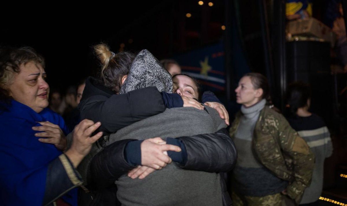 17. oktoobril pääses Venemaa sõjavangist 107 Ukraina naist.