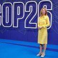 ФОТО | Кая Каллас появилась на климатическом саммите в Глазго в эффектном желтом платье, которое похвалила даже Кейт Миддлтон