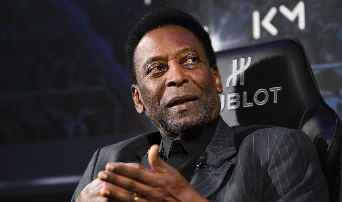 Brasiilia jalgpallilegend Pele.