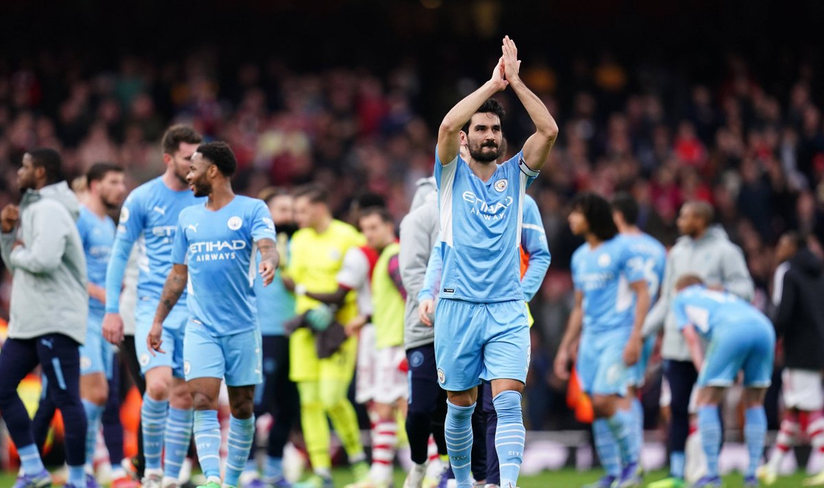 Manchester City on võitnud Premier League'is viimased 11 kohtumist järjest.