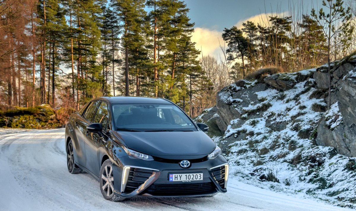 Toyota Mirai Skandinaavia taliteel