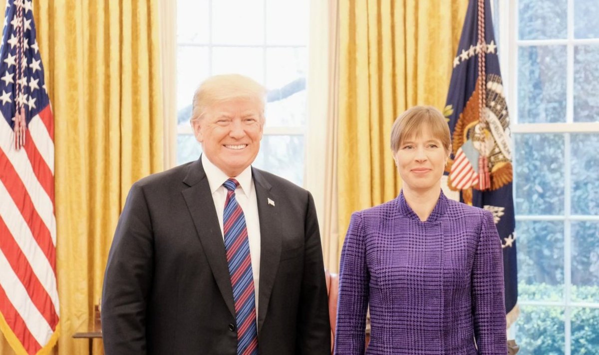 Kersti Kaljulaid Washingtonis