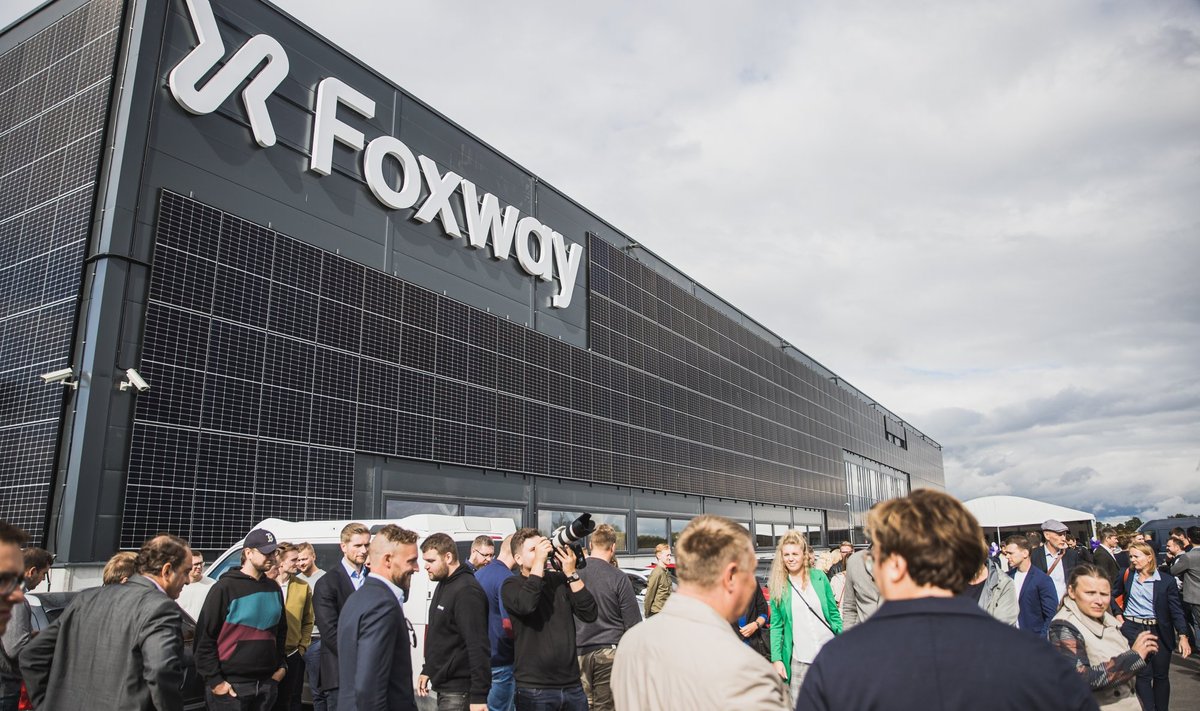 Foxway uue tootmishoone avamine