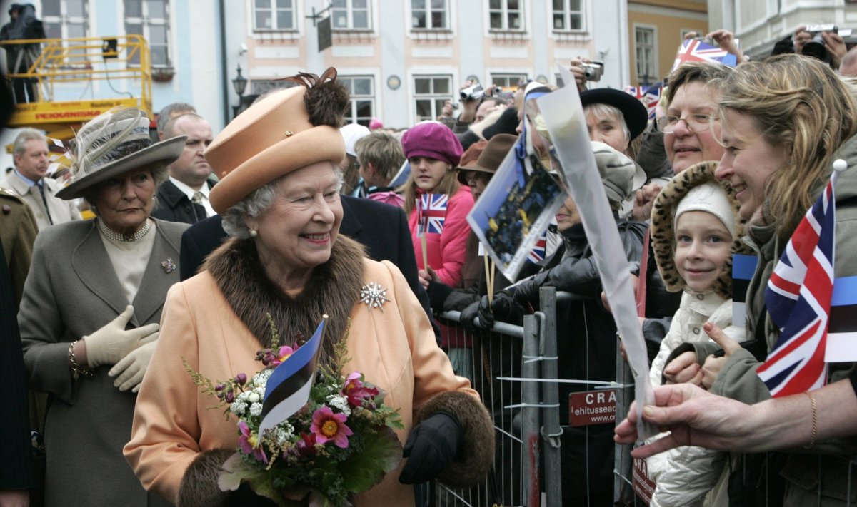 Елизавета II в Таллинне