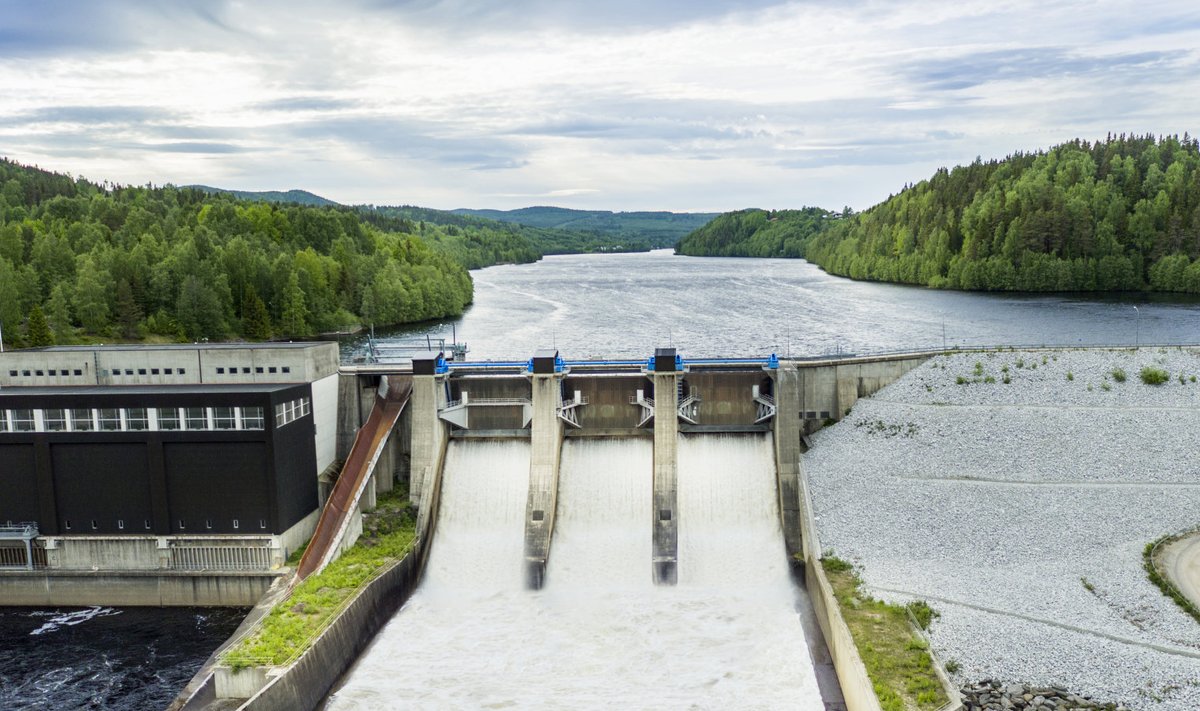 Rootsi hüdroelektrijaam.