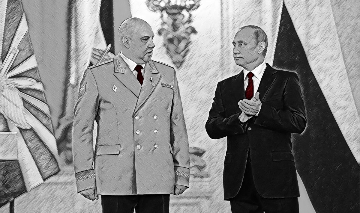 Sergei Surovikin ja Vladimir Putin