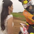 IMEARMAS VIDEO | Martin Leok ei saanud ka pulmapäeval krossisiõdust loobuda