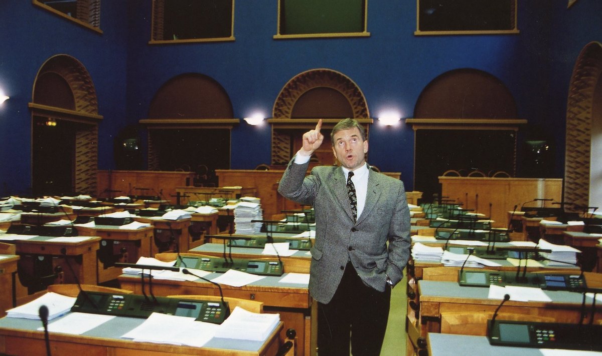 PIKAAJALINE POLIITIK: Juhan Aare kuulus riigikogusse aastail 1992–1999. 