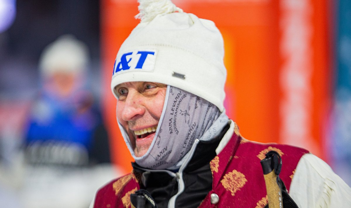 Allar Levandi. Eesti Suusaliidu heategevuslik suusasõit "Tegijate sõit"