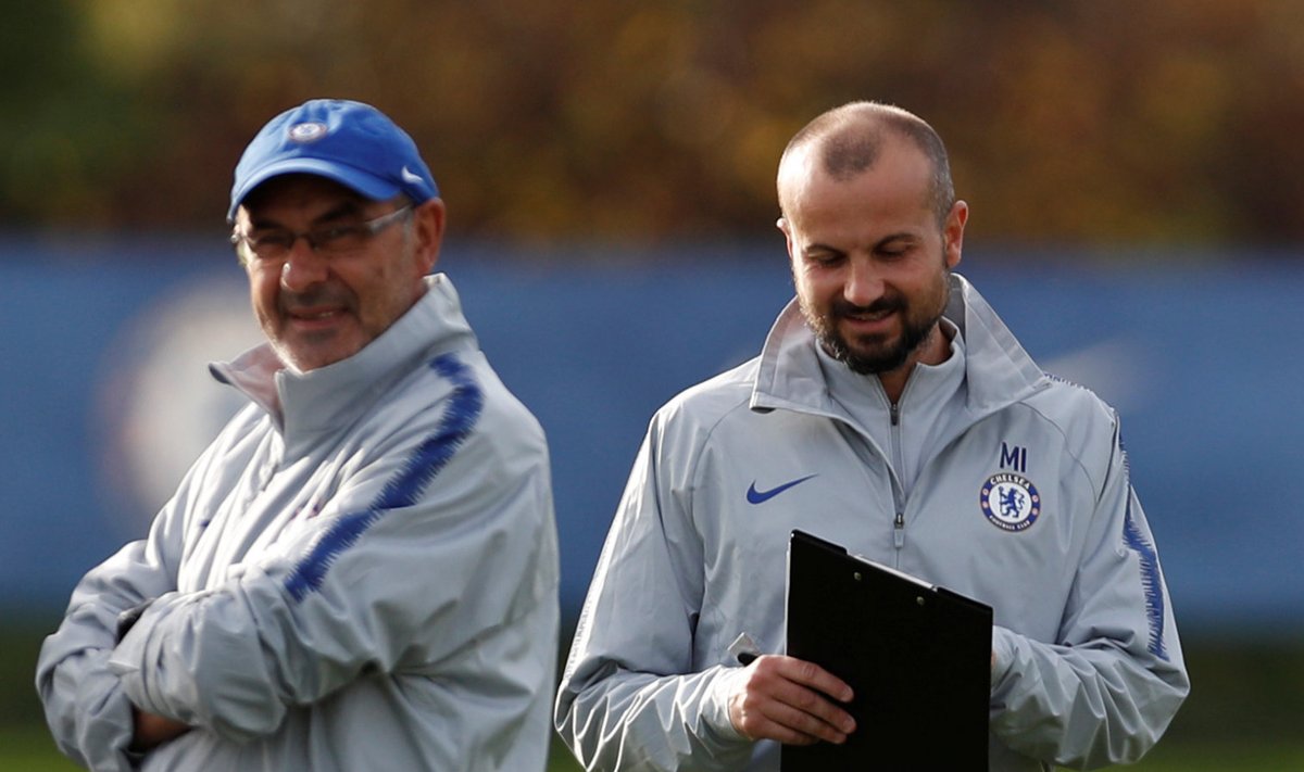 Maurizio Sarri ja Marco Ianni