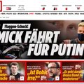 Saksa tabloid: "Lipušokk! Mick Schumacher sõidab Putini eest"