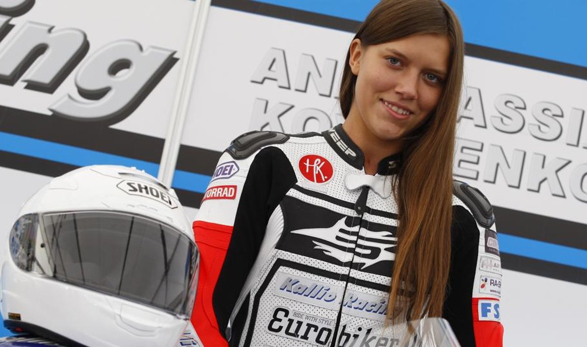 Eesti naisringrajasõitja Anastassia Kovalenko