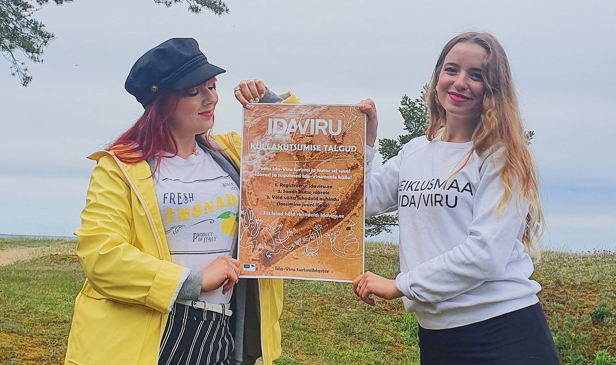 Küllakutsumiskampaanias osalesid tuhanded idaviru noored ja vanemad, saates kutseid oma tuttavatele üle Eesti