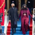 FOTOD | Michelle Obama stiilivalik ei valmistanud fännidele pettumust. Glamuurne kostüüm on tumedanahalise disaineri looming