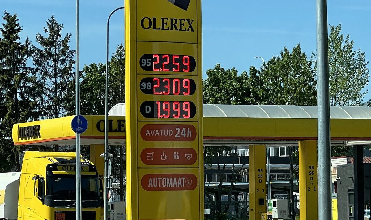 Kütuse hind 07.06. 2022