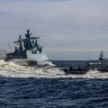 ФОТО | Корабли союзников провели совместные учения с ВМС и ВВС Эстонии
