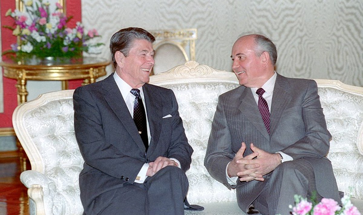 Reagani ja Gorbatšovi kohtumine Moskvas. 29. juuni 1988