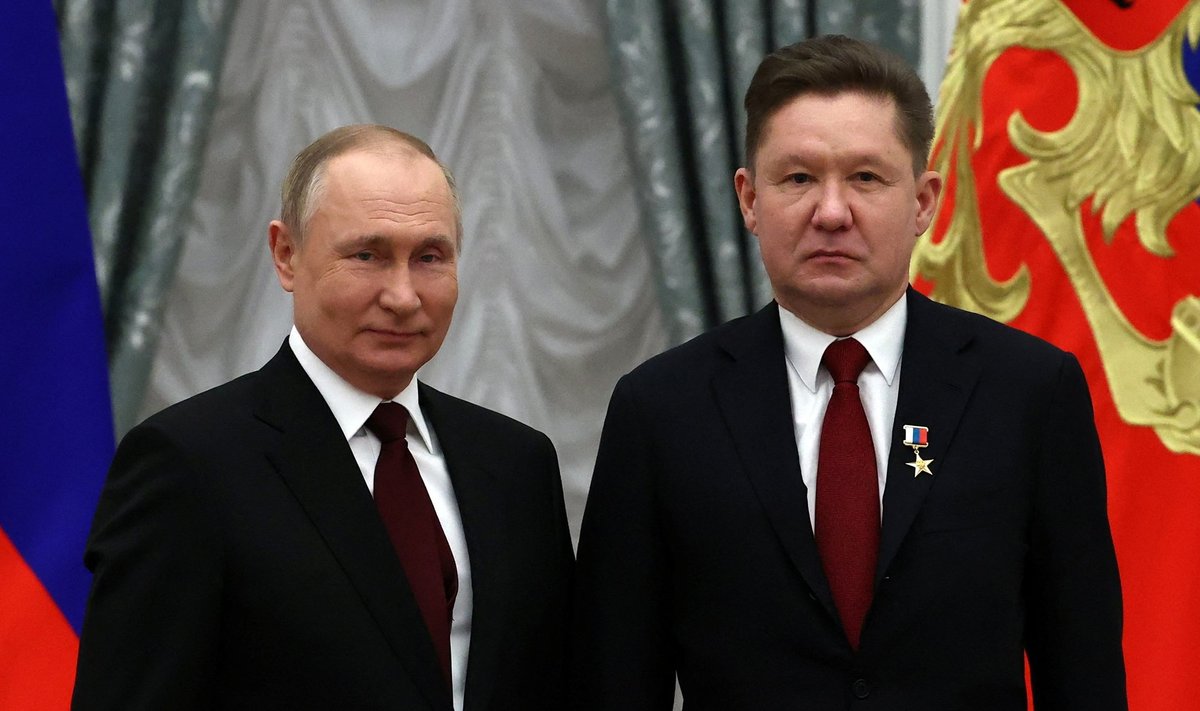Vladimir Putin ja Aleksei Miller