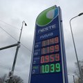 Kütusehinnad langesid vähemalt 8 senti liitrilt