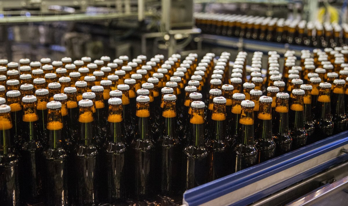 A. Le Coqi alkoholivaba õlle tootmine kasvab.
