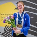 ФОТО | Новоиспеченную чемпионку Ефимову встретили в Эстонии овациями 