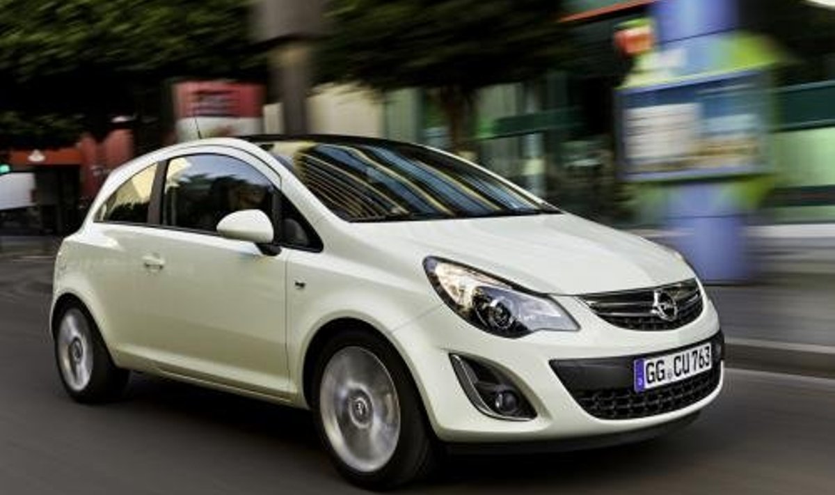 Opel Corsa värskem ja kübe lennukam pilk
