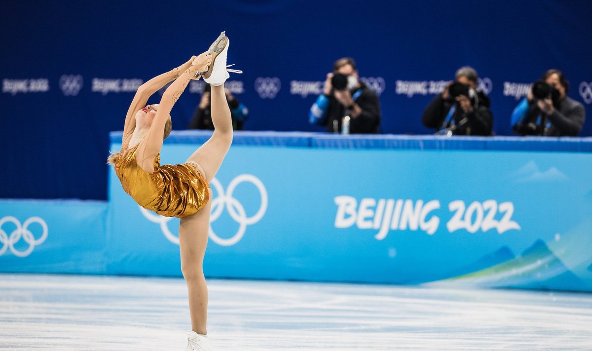 Eva-Lotta kiibuse vabakava Pekingi olümpial 17.02.2022