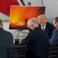 Põlevat Californiat külastanud Trump kliimamuutusest: hakkab jahedamaks minema