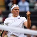 Läti lootus elab: Jelena Ostapenko jõudis Wimbledonis poolfinaali
