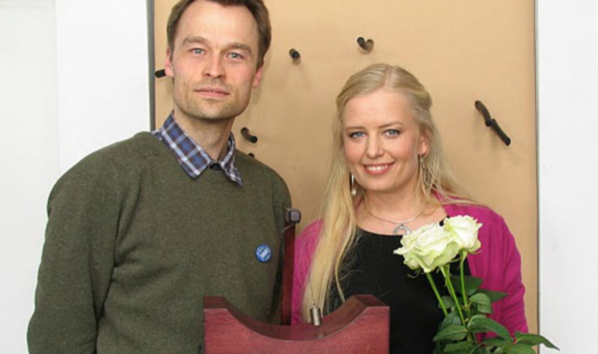 Martin Vällik ja Ingrid Peek