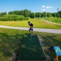 FOTOD | Viljandis rajati kettagolfirada südalinna serval asuvasse parki