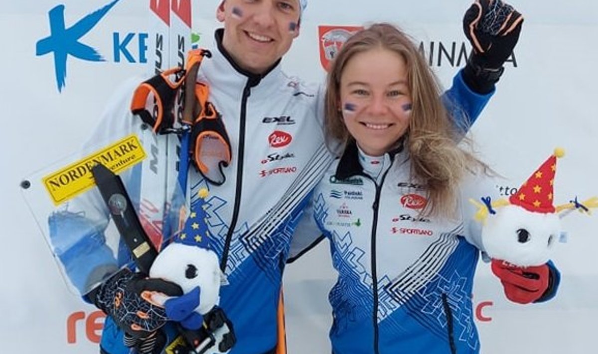 Daisy Kudre Schnyder ja Mattis Jaama
