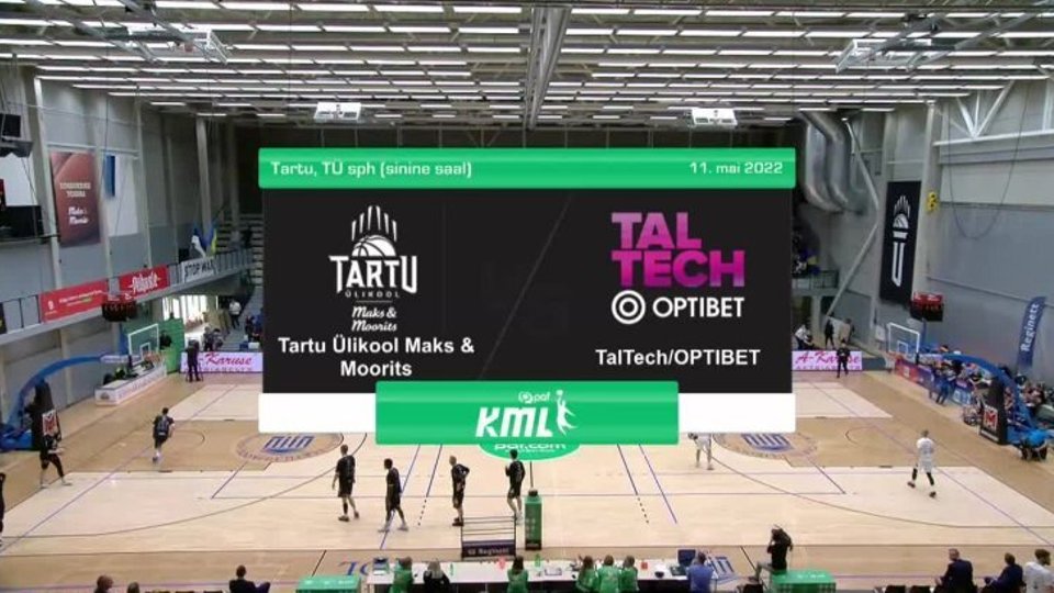 TÄISPIKKUSES | Korvpall: Tartu Ülikool Maks & Moorits – TalTech/Optibet - Delfi  TV