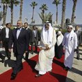 Katari emiir saabus ajaloolisele visiidile Gaza sektorisse