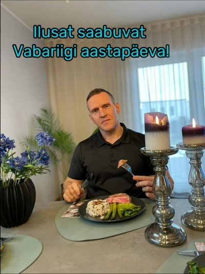 Ott Kiivikas soovitab tähtpäevaks tervislikku praadi.