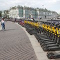 Peterburis peatasid elektritõukerataste renditeenuste pakkujad töö