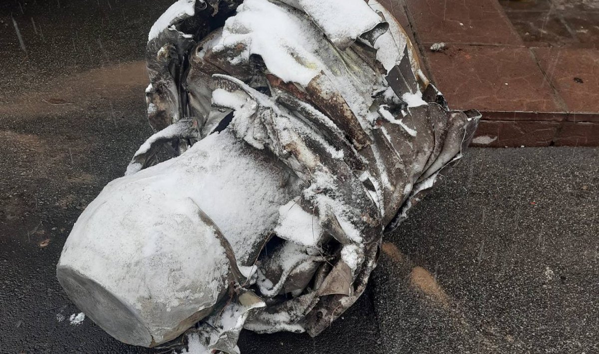 Vene raketi jäänused