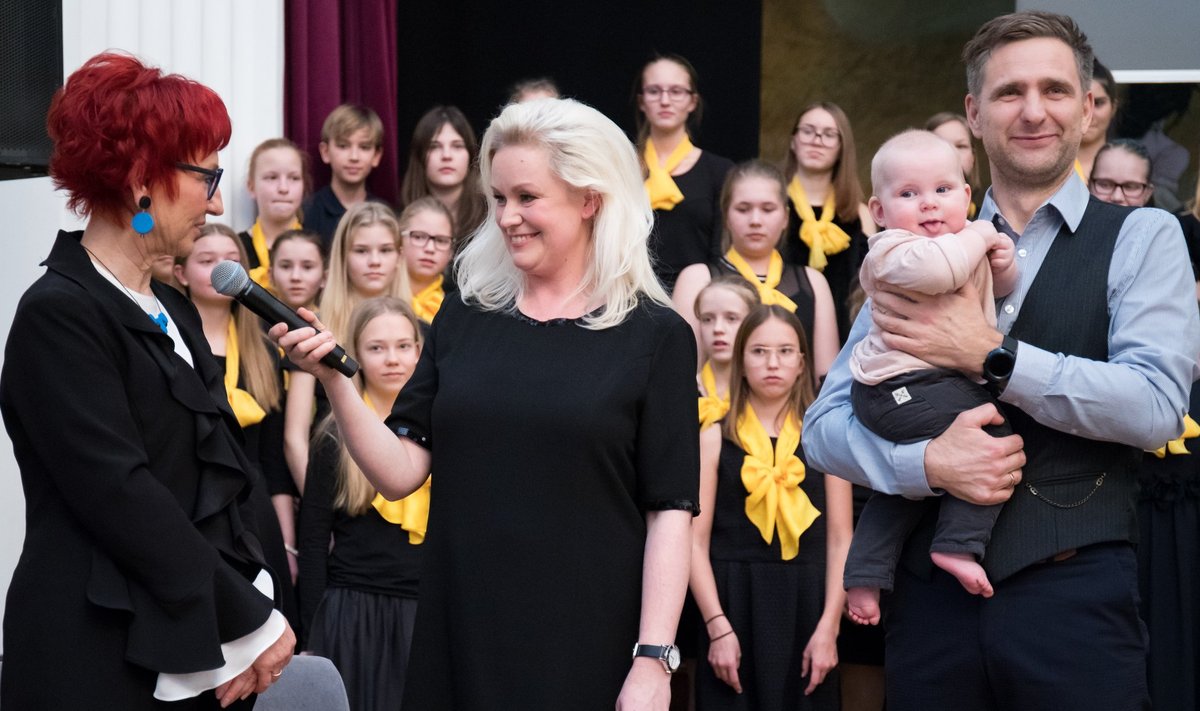 Lydia Rahula 70 juubelit tähistati Tallinna 21. koolis.