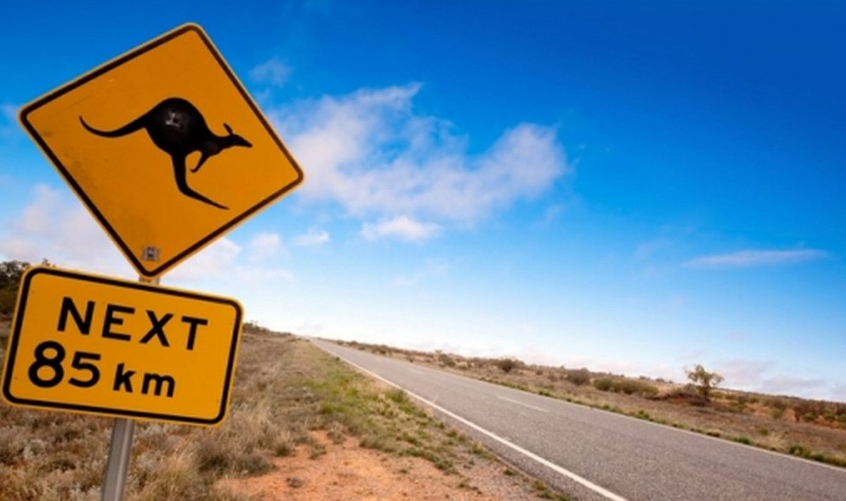 Seiklejatel on ees on 6000 kilomeetrit Austraalia maanteid.