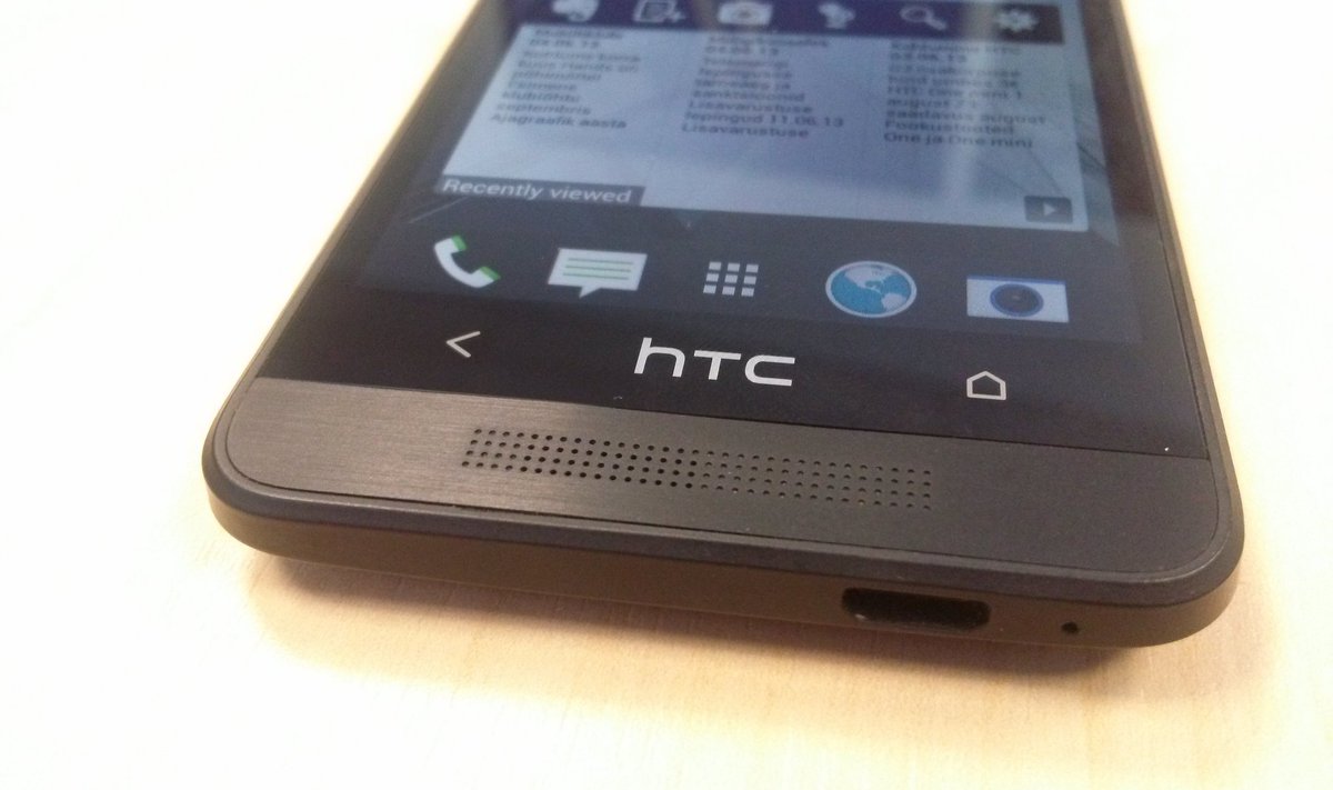 Esimesed fotod HTC One minist
