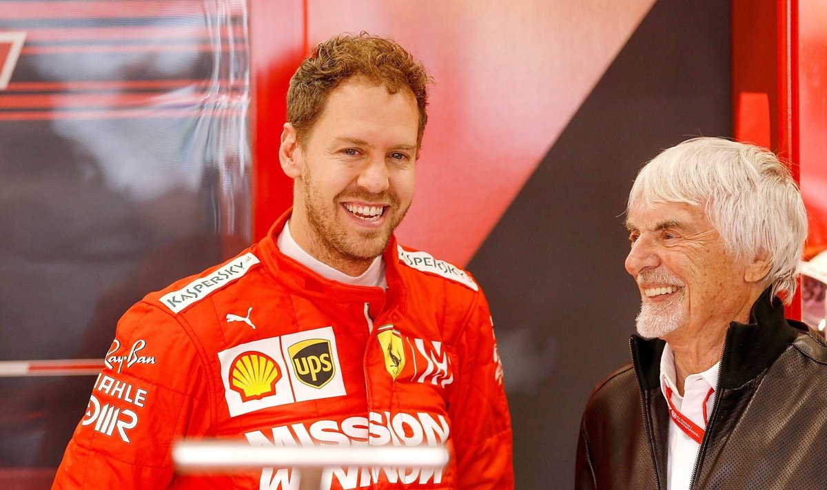 Sebastian Vetteli nimi ei tulnud Bernie Ecclestone'il isegi mitte pähe. 