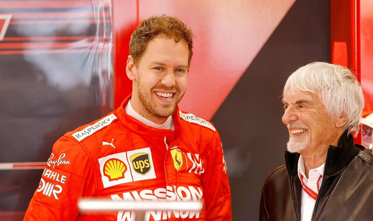 Sebastian Vetteli nimi ei tulnud Bernie Ecclestone'il isegi mitte pähe.