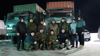 Eesti saun ja pesumaja jõudsid turvaliselt Ukrainasse: meid teati juba piirilgi oodata!